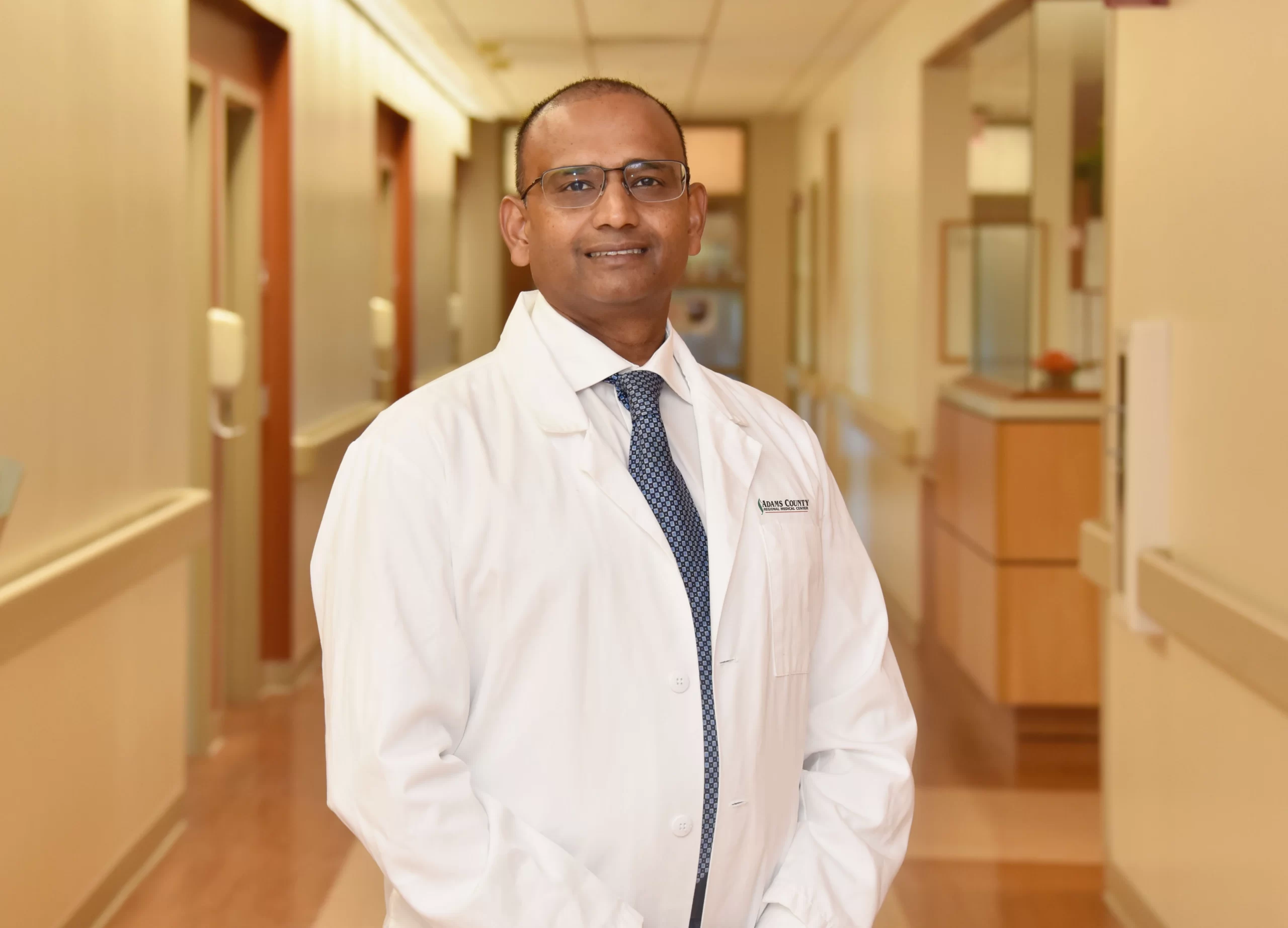 Dr. Krishna Reddy, Orthopedic Surgeon at Adams County Regional Medical Center.